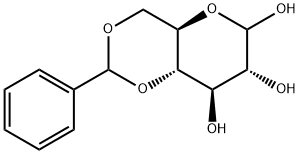 4,6-O-苄叉-D-葡萄糖 结构式