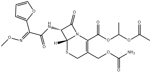 头孢呋辛酯EP杂质B 结构式
