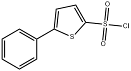 5-苯基-2-噻吩磺酰氯 结构式