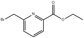 2-溴甲基吡啶-6-甲酸乙酯 结构式