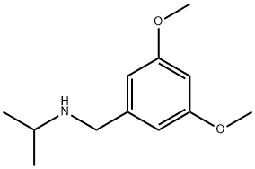 N-(3,5-二甲氧基苄基)丙-2-胺 结构式