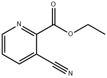 3-氰基吡啶甲酸乙酯 结构式