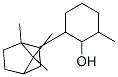 2-isobornyl-6-methylcyclohexan-1-ol 结构式