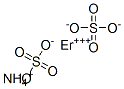 ammonium erbium(3+) disulphate 结构式