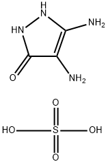 4,5-二氨基-1,2-二氢-3-氧代吡唑硫酸盐 结构式