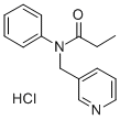 N-(3-Piridinmetil)-N-fenilpropionammide cloridrato [Italian] 结构式