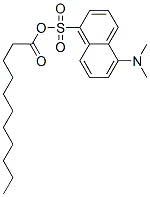 (5-dimethylaminonaphthalen-1-yl)sulfonyl undecanoate 结构式
