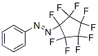 Diazene, (1,2,2,3,3,4,4,5,5-nonafluorocyclopentyl)phenyl- 结构式