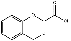 2-(2-(羟甲基)苯氧基)乙酸 结构式