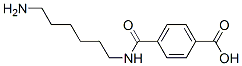 4-[[(6-aminohexyl)amino]carbonyl]benzoic acid  结构式