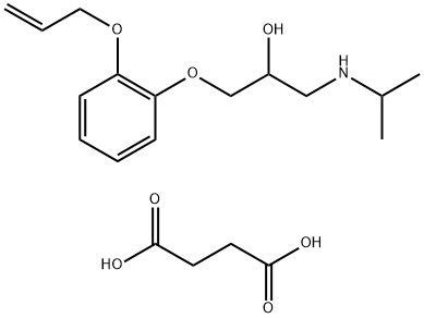 Oxprenololsuccinate 结构式
