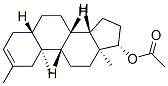 [(5S,8S,9S,10S,13S,14S,17S)-2,10,13-trimethyl-4,5,6,7,8,9,11,12,14,15, 16,17-dodecahydro-1H-cyclopenta[a]phenanthren-17-yl] acetate 结构式