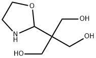 2-(hydroxymethyl)-2-(oxazolidin-2-yl)propane-1,3-diol 结构式