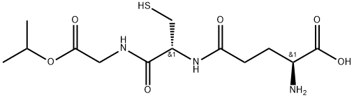 谷胱甘肽单异丙基酯 结构式