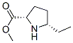 Proline, 5-ethyl-, methyl ester, cis- (9CI) 结构式