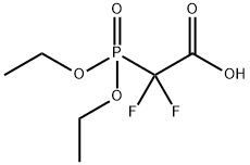 2-(二乙氧基磷酰基)-2,2-二氟乙酸 结构式
