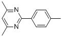 4,6-DIMETHYL-2-(4-METHYLPHENYL)PYRIMIDINE 结构式