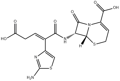 trans-Ceftibuten 结构式