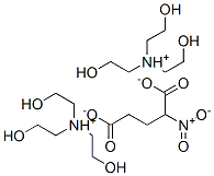 bis[tris(2-hydroxyethyl)ammonium] nitroglutarate  结构式