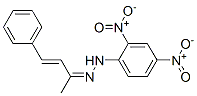 N-(2,4-Dinitrophenyl)-4-phenyl-3-butene-2-one hydrazone 结构式