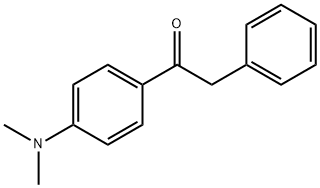 4'-DIMETHYLAMINO-2-PHENYLACETOPHENONE 结构式