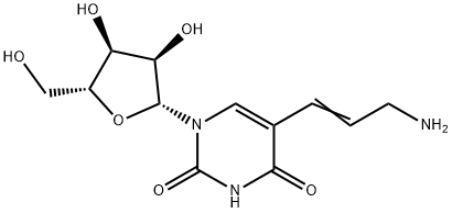 5-烯丙胺基尿苷 结构式