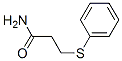 3-(PHENYLTHIO)PROPIONAMIDE 结构式