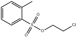 2-chloroethyl 2-methylbenzenesulphonate 结构式