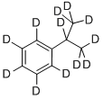 异丙苯-D<SUB>12</SUB> 结构式