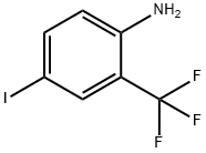 2-氨基-5-碘三氟甲基苯 结构式