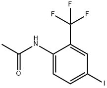 4-碘-2-三氟甲基乙酰胺 结构式