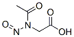 N-nitroso-N-acetylglycine 结构式