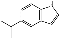 5-(1-甲基乙基)-1H-吲哚 结构式