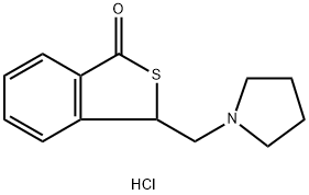 9-(pyrrolidin-1-ylmethyl)-8-thiabicyclo[4.3.0]nona-1,3,5-trien-7-one hydrochloride 结构式