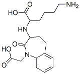 6-amino-2-[[2-(carboxymethyl)-3-oxo-2-azabicyclo[5.4.0]undeca-7,9,11-trien-4-yl]amino]hexanoic acid 结构式