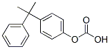 p-(1-methyl-1-phenylethyl)phenyl hydrogen carbonate 结构式