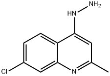 7-CHLORO-4-HYDRAZINYL-2-METHYLQUINOLINE 结构式