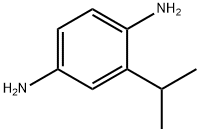 1,4-Benzenediamine,2-(1-methylethyl)-(9CI) 结构式