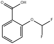 2-(二氟甲氧基)苯甲酸 结构式