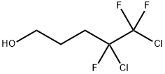 4.5-DICHLORO-4,5,5-TRIFLUORO-1-PENTANOL 结构式