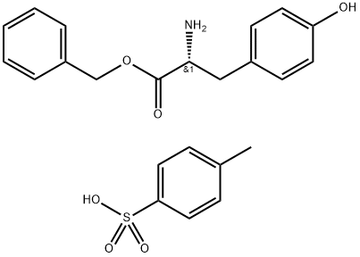 D-酪氨酸苄酯对甲苯磺酸盐 结构式