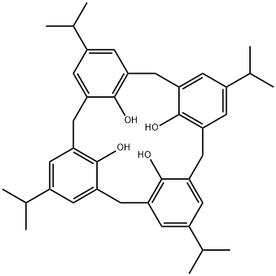 对异丙基杯[4]芳烃 结构式