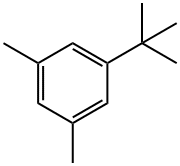 1-叔丁基-3,5-二甲苯 结构式
