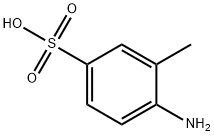 2-氨基甲苯-5-磺酸 结构式