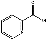 2-吡啶甲酸 结构式