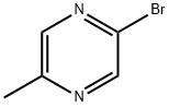2-溴-5-甲基吡嗪 结构式