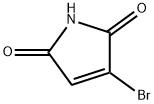 3-溴-1H-吡咯-2,5-二酮 结构式