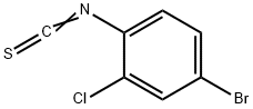 4-溴-2-氯苯异硫氰酸酯 结构式