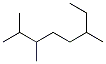 Trimethyloctane, 2,3,6- 结构式