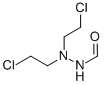 1-Formyl-2,2-bis(2-chloroethyl)hydrazine 结构式